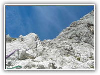Kletterausflug mit der Bergwacht auf den Gimpel