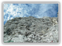 Kletterausflug mit der Bergwacht auf den Gimpel